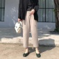 可一件代發(fā)2018秋冬新款水貂絨加厚女褲韓版休閑百搭顯瘦九分褲